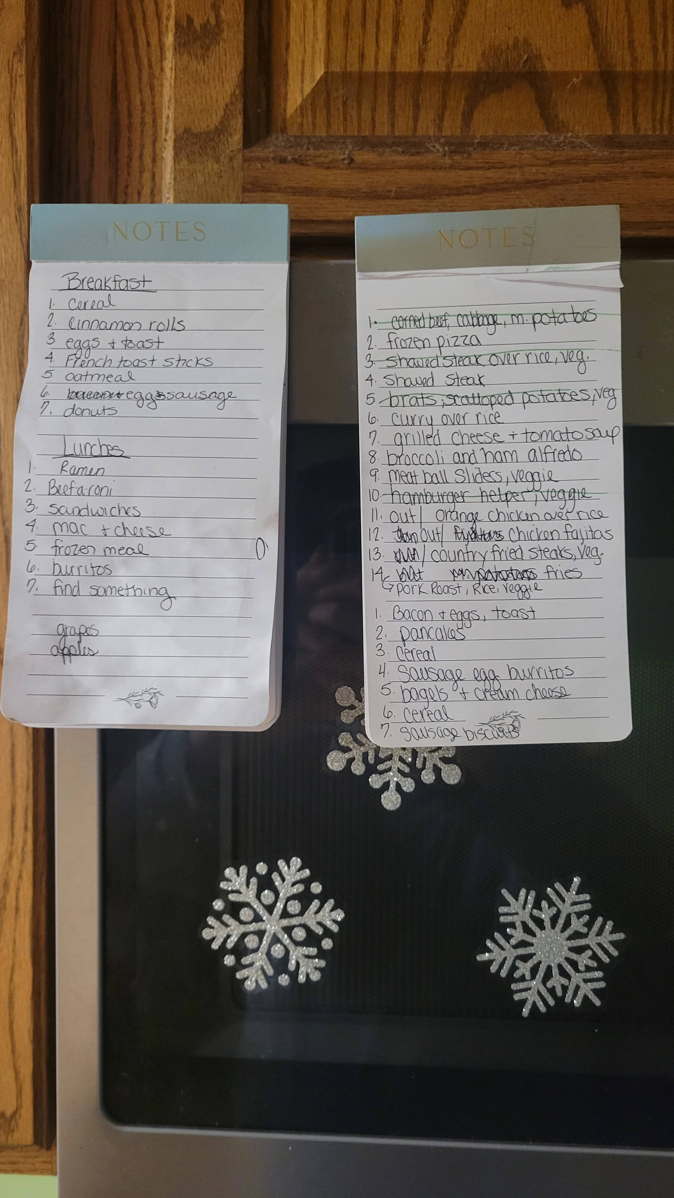 Pick from the list.