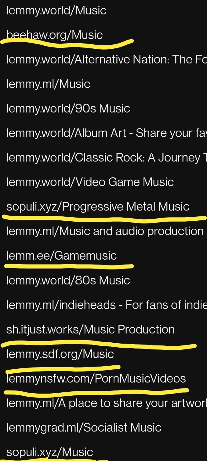 lemmyverse music communities