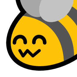 emoji bee_happy bee happy emoji