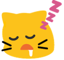 blobcat, sleep