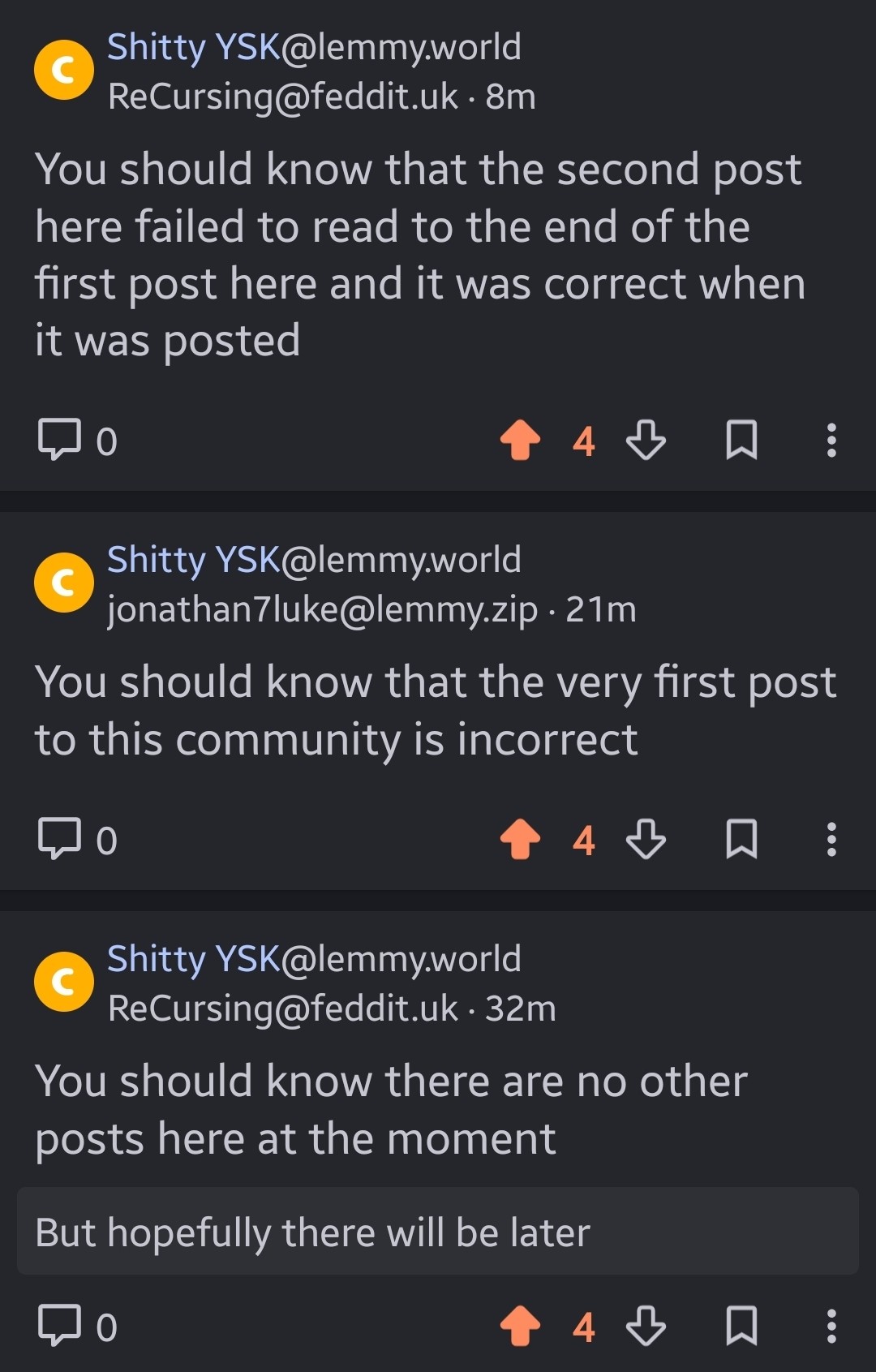 And so it begins
