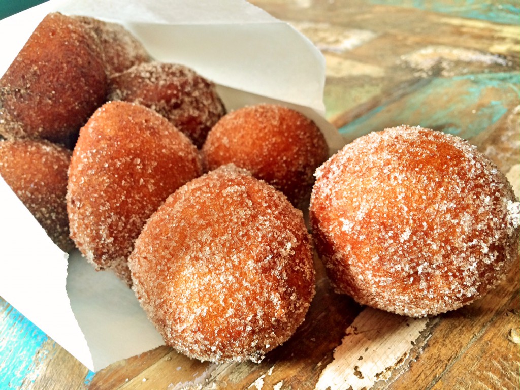 Deep-fried quark balls that look remarkably like the eastern red bat