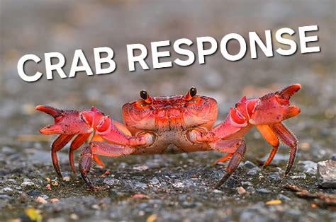 Crab response 