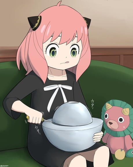 Anya demon core meme