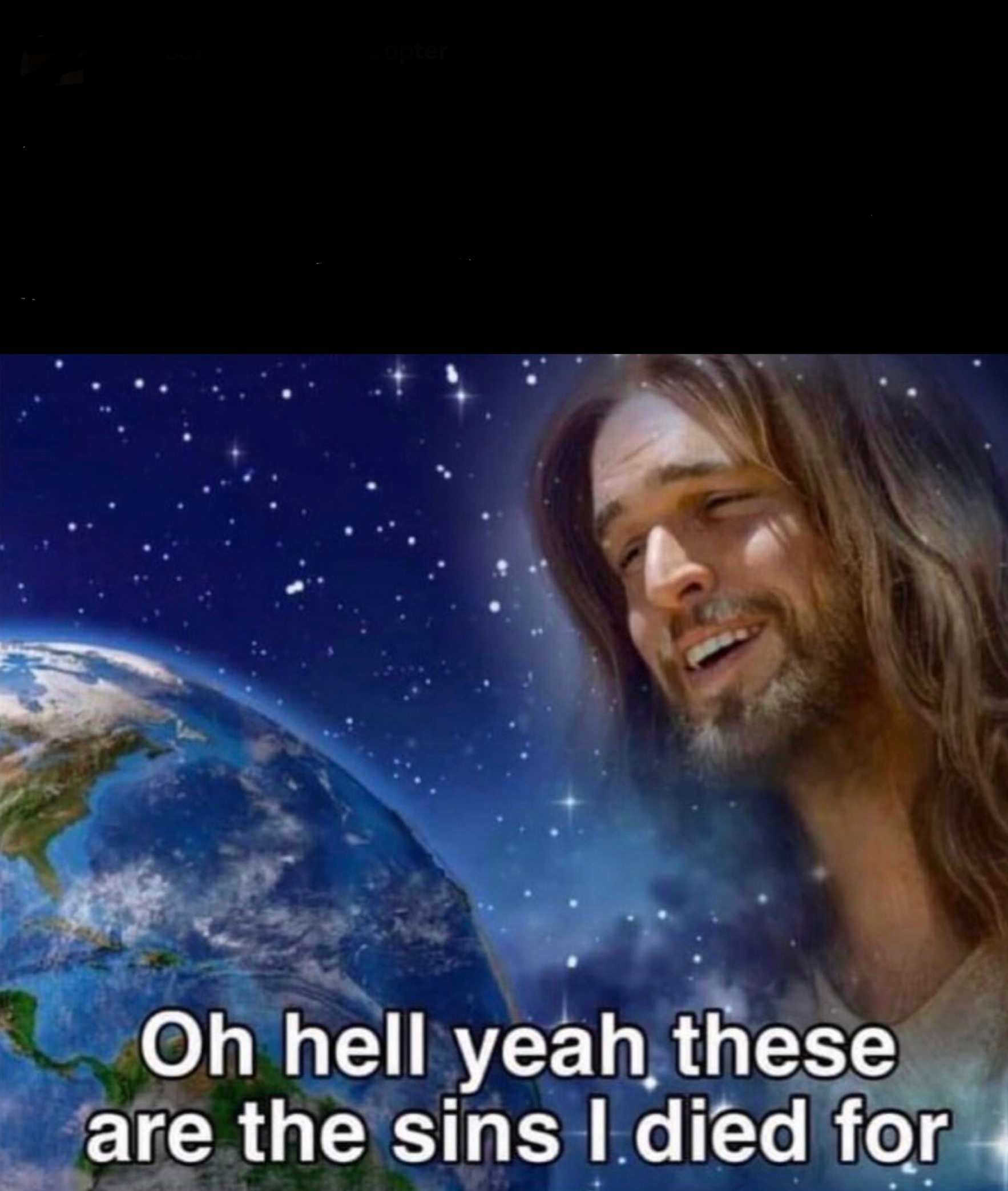 oh hell yeah these are the sins I died for