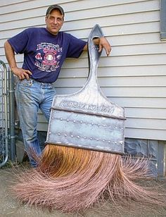 your brush, sir