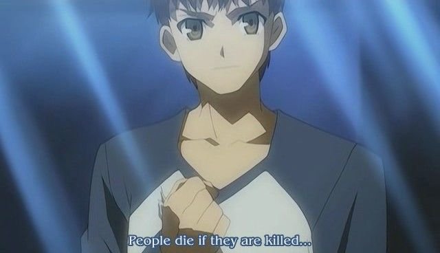People die when they are killed.