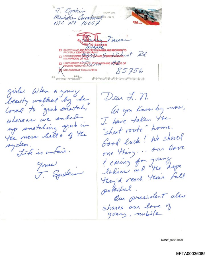 the letter
