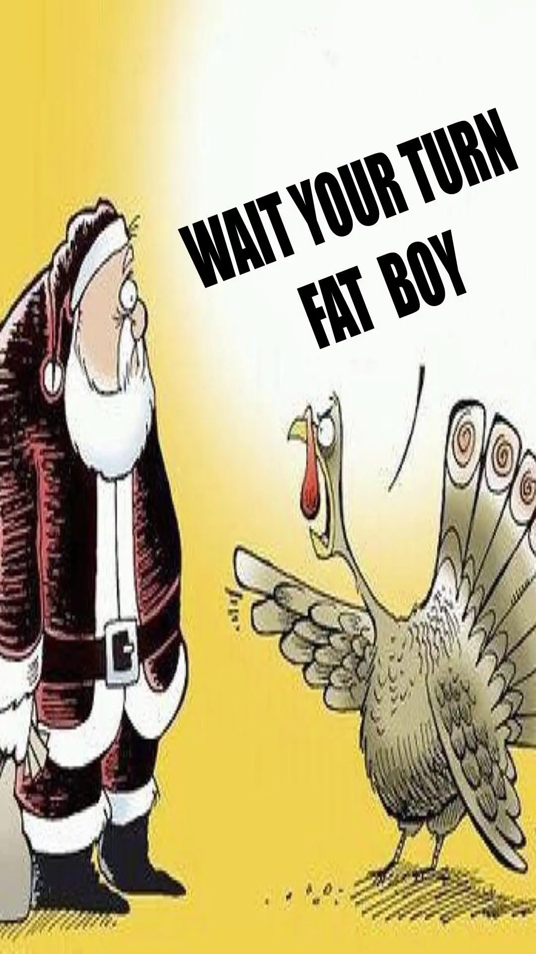 Wait your turn