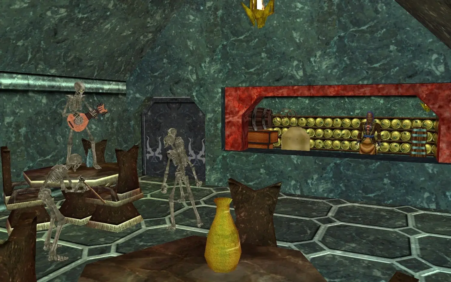 skeleton band in Paineel in EverQuest