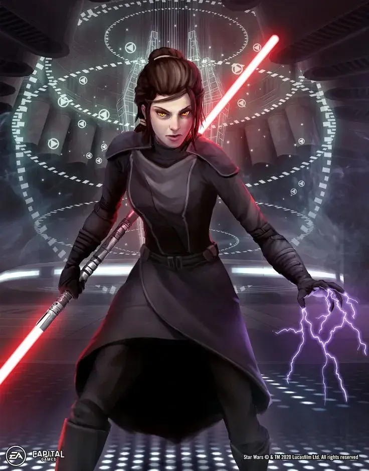 Bastila with Mar-a-Lago face.