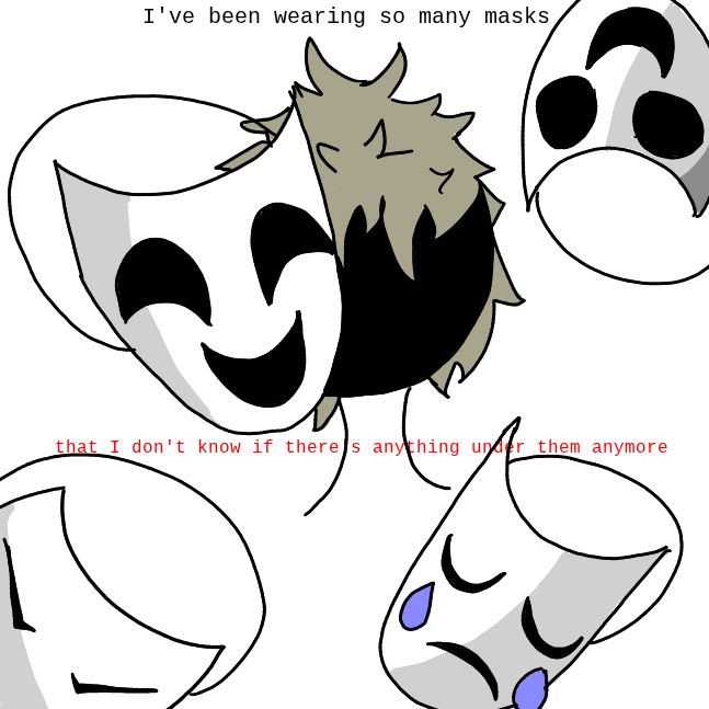 masks. so many masks. 