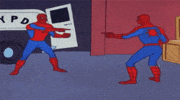 spiderman pointing meme image