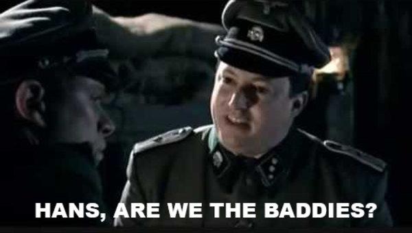 Are we the Baddies?