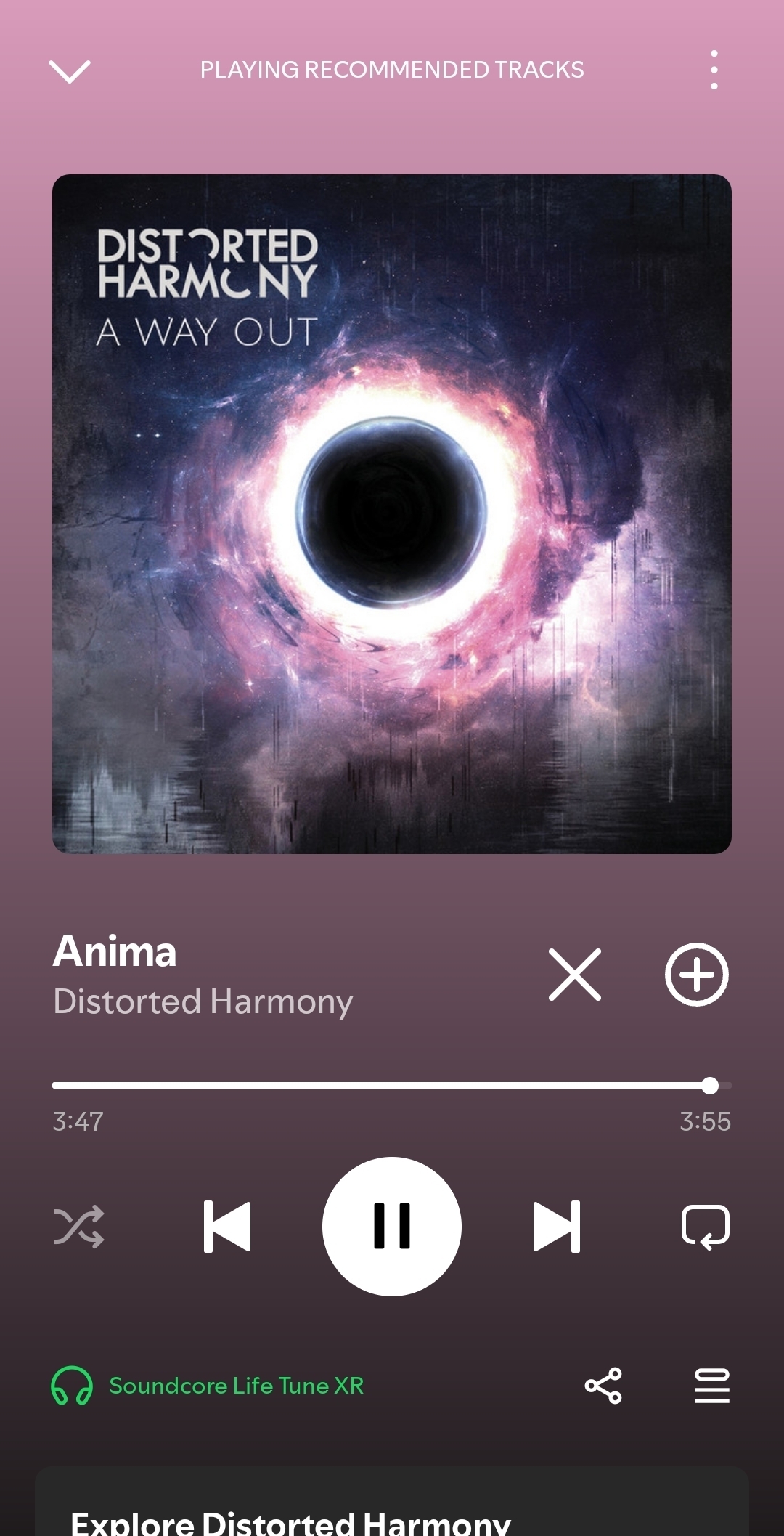 Spotify screenshot