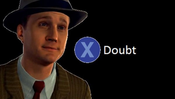 X to doubt meme