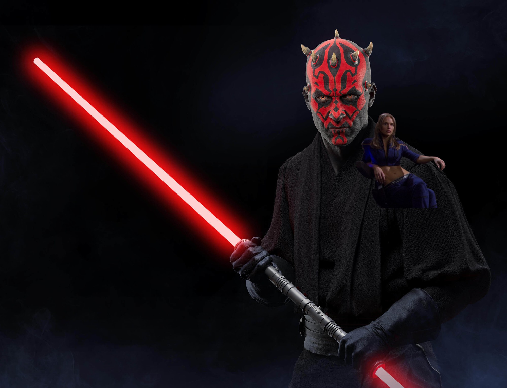 T'Pol on Darth Maul