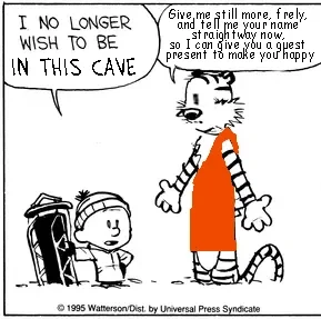 Nobody hurt Hobbes