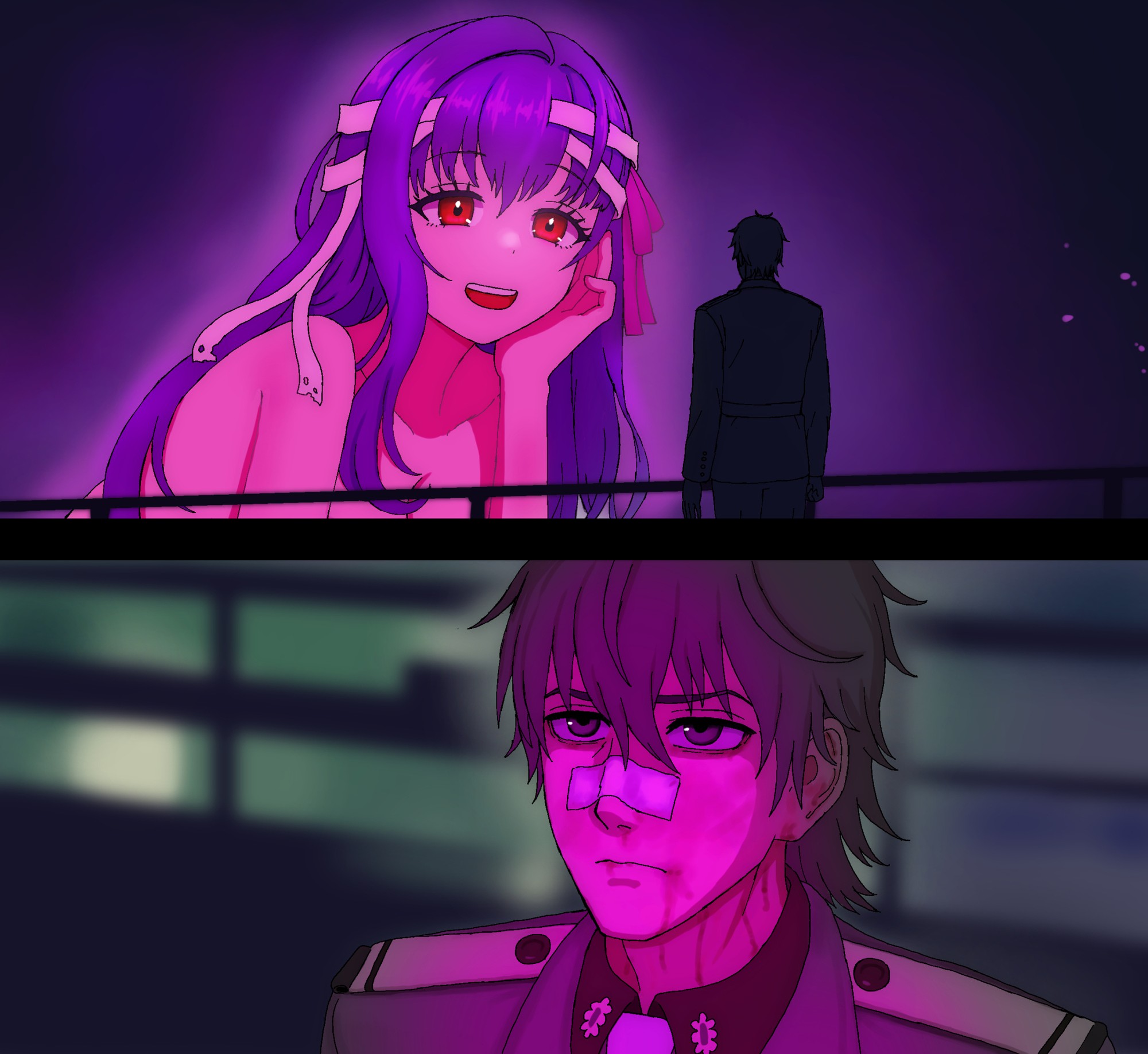 "You look lonely."