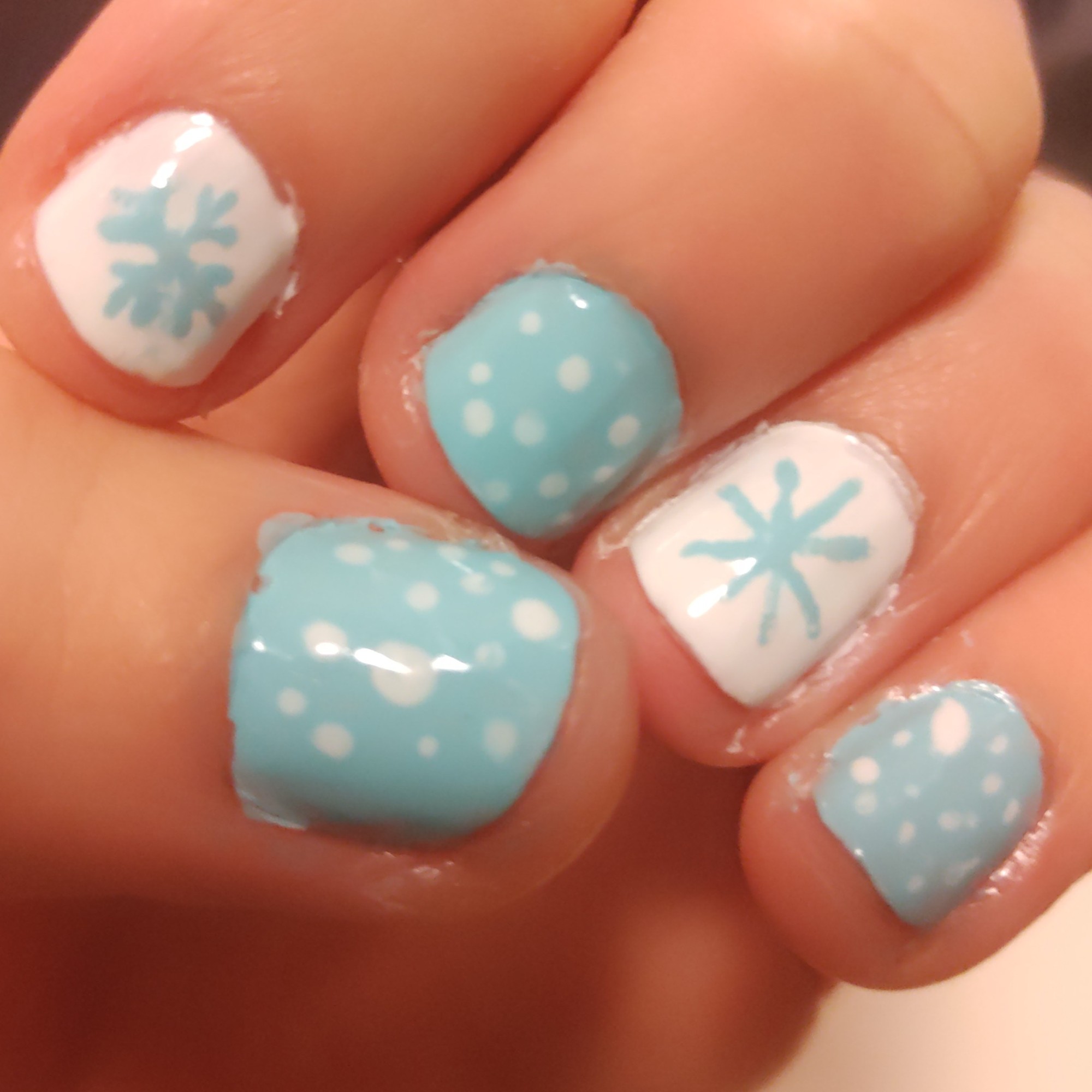 Nails of my left hand