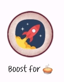 "an android app icon for boost reading boost for pie emoji"