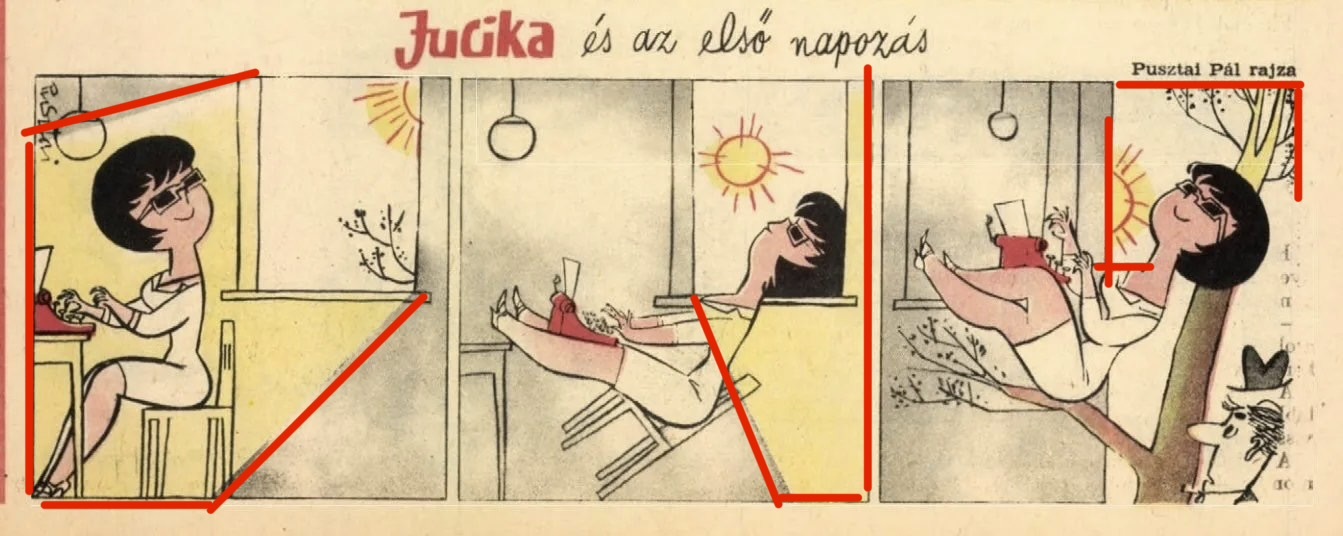 OP comic w/red lines around visible sunlight