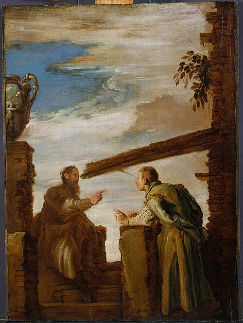 The Parable of the Mote and the Beam by Domenico Fetti c. 1619