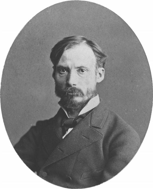 the artist in 1875