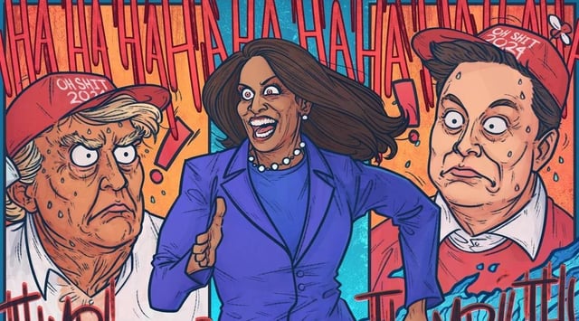 Laughing Kamala