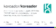 KOReader: An eBook and document viewer primarily aimed at e-ink readers.