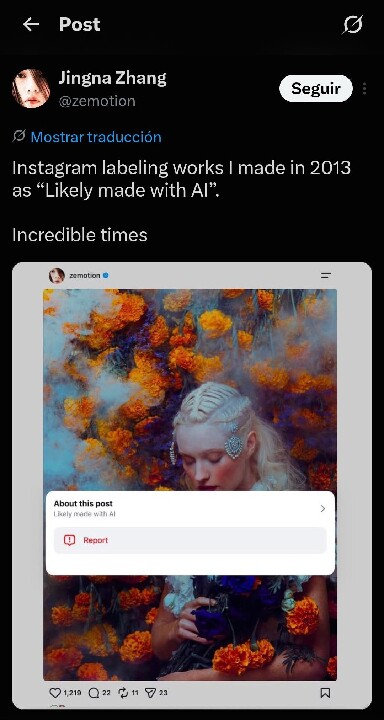 Posted media